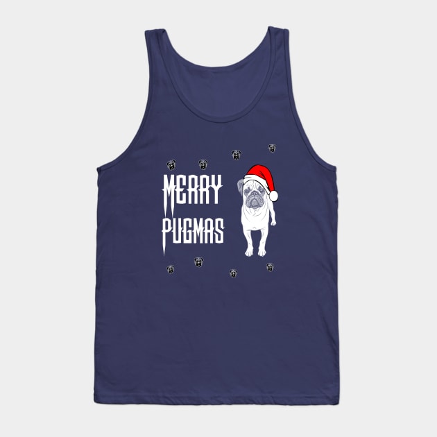 MERRY PUGMAS Tank Top by key_ro